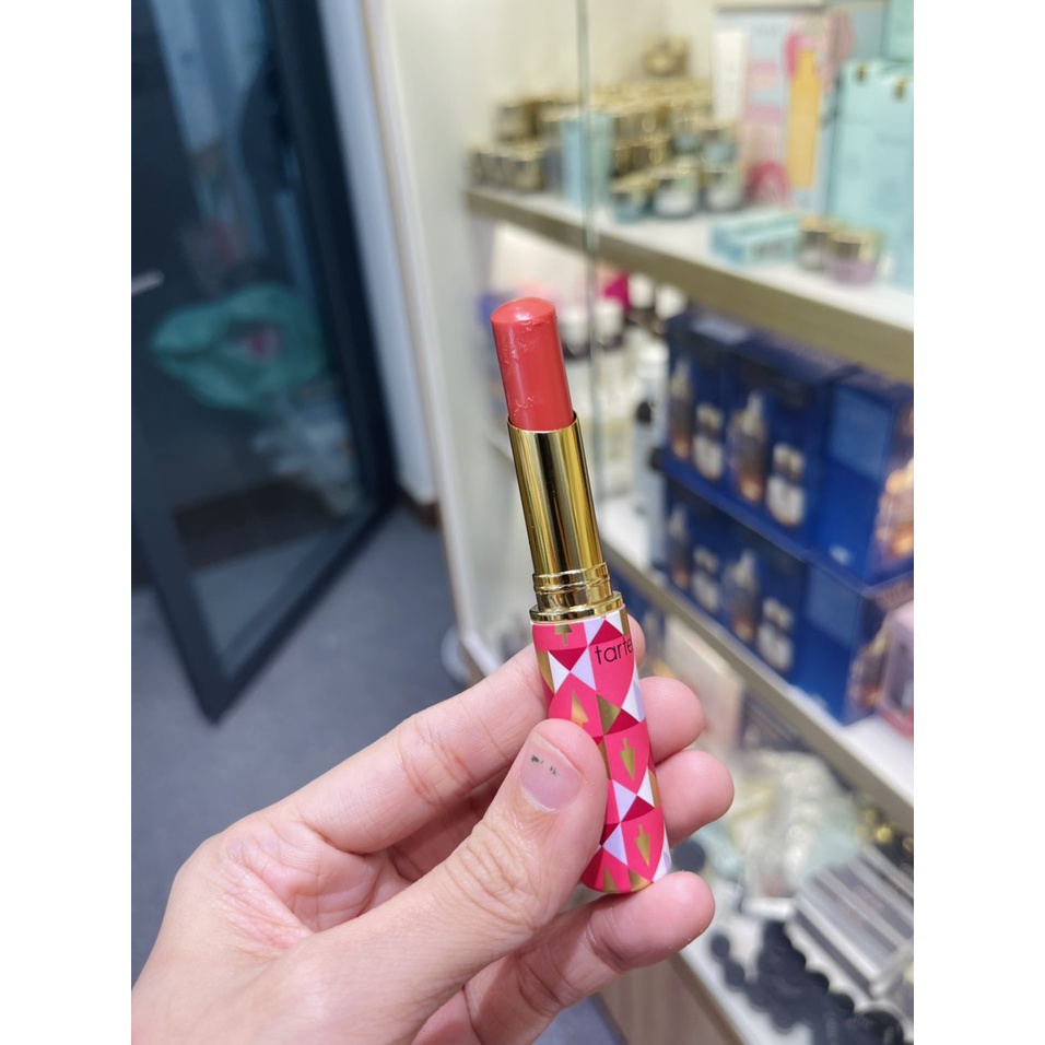 [ĐỌC BÀI VIẾT-FULLSIZE ] SON THỎI DƯỠNG TARTE QUENCH LIP RÉCUE MÀU ROSE và WISH