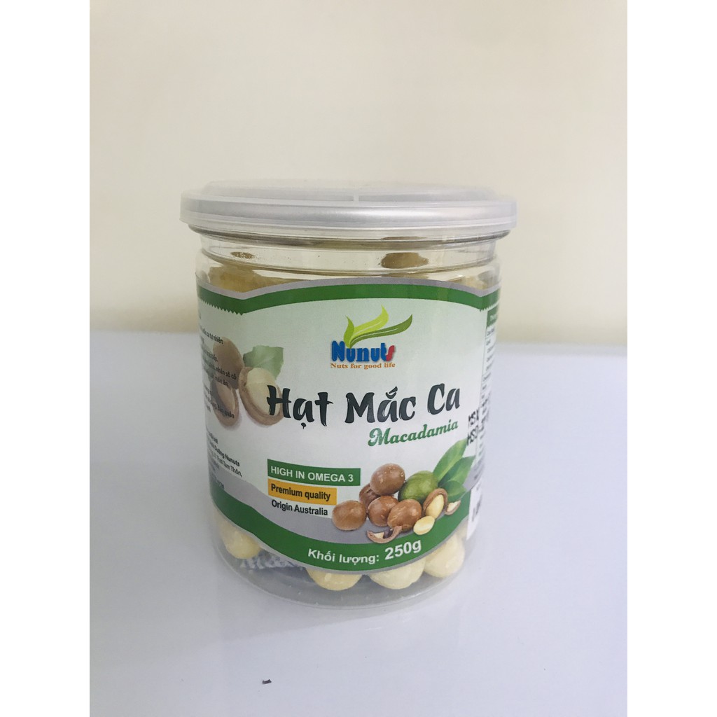 Hạt Macca Úc đã tách vỏ 250g