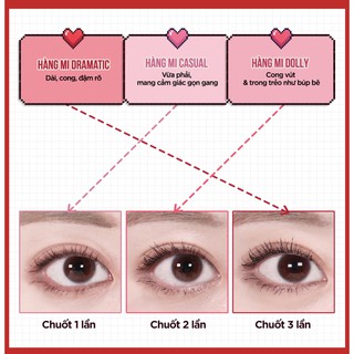 Chuốt mi Black Rouge CG Perfect Lash Cara