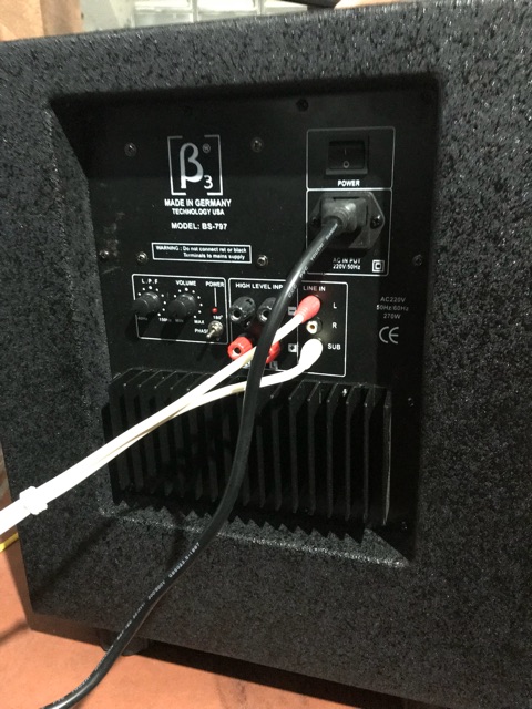 Loa siêu trầm b3 cực chất