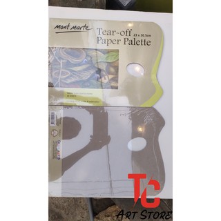 [ TC Art ] Palette Bảng Pha Màu Bằng Giấy