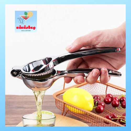 Dụng Cụ Kẹp Vắt Chanh Inox Pha Chế Giúp Lấy Nước Cốt Chanh Nhanh Chóng Đảm Bảo Vệ Sinh An Toàn🎉Mimishop