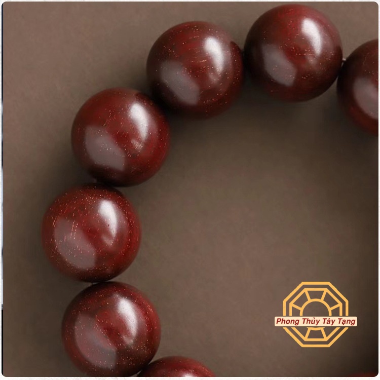 Vòng tay phong thủy, Vòng Gỗ Trắc mang lại Bình an May mắn - [TẶNG TÚI GẤM] - Phong Thủy Tây Tạng