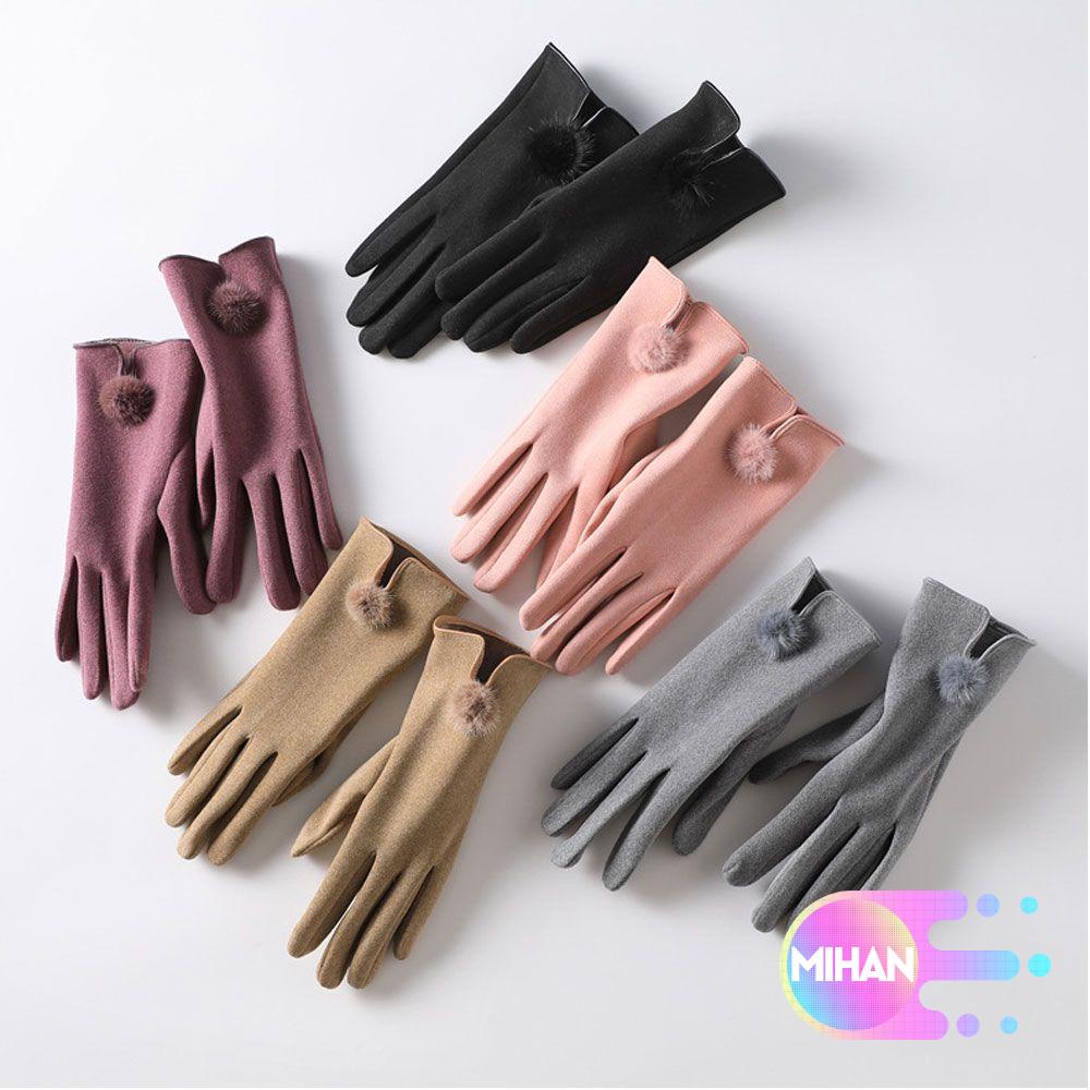 Găng tay thể thao giữ ấm cảm ứng được thời trang có nhiều màu tùy chọn