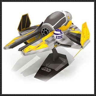 Mô hình giấy 3d phi thuyền eta-2 star wars