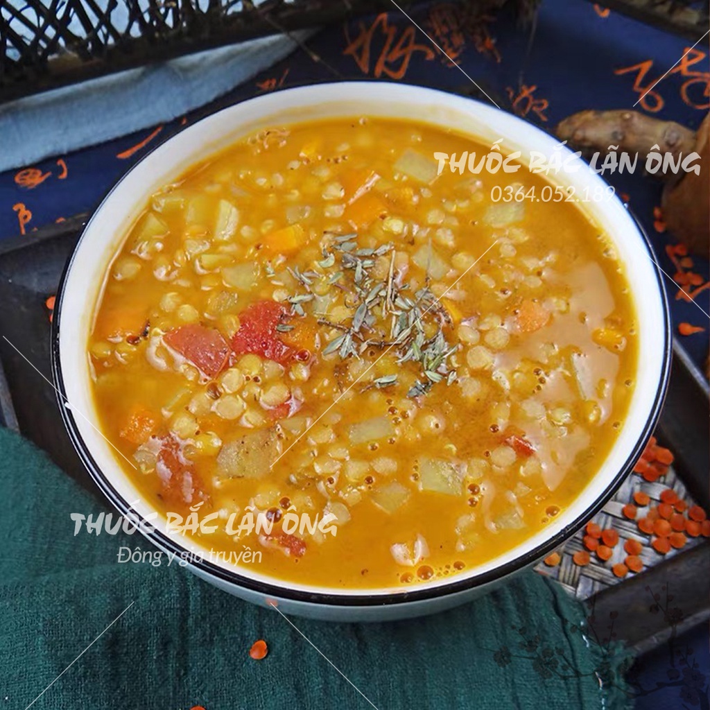 Đậu lăng xanh/đỏ 100g (Hạt dinh dưỡng, nấu soup, làm sữa hạt, tốt cho người ăn kiêng)