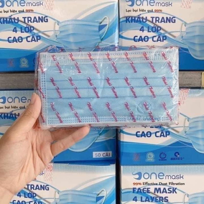 Khẩu trang y tế thái tường 4 lớp