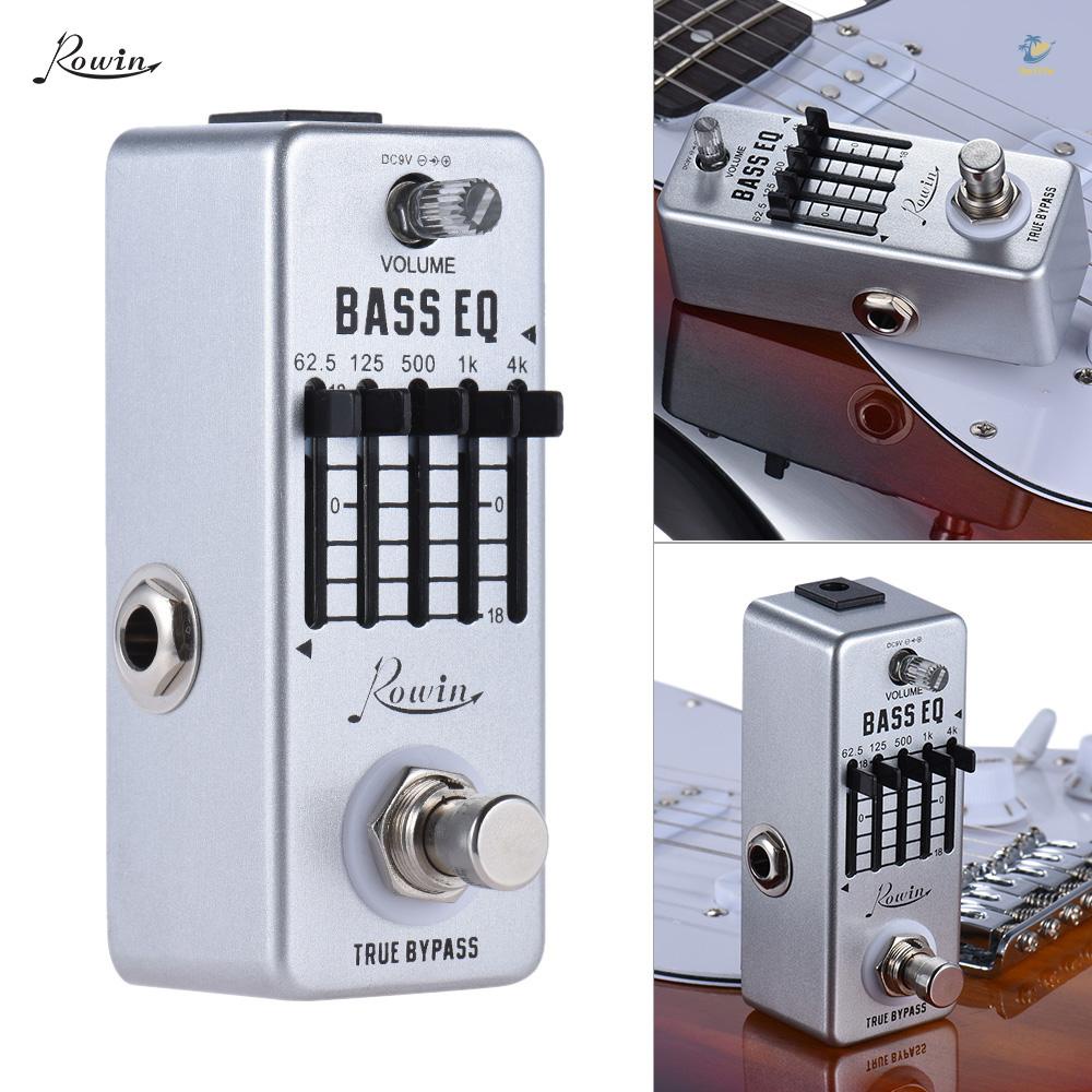 Pê Đan Điều Chỉnh Hiệu Ứng Âm Thanh Đàn Guitar 5 Băng Tần EQ Eq6 Bằng Hợp Kim Nhôm