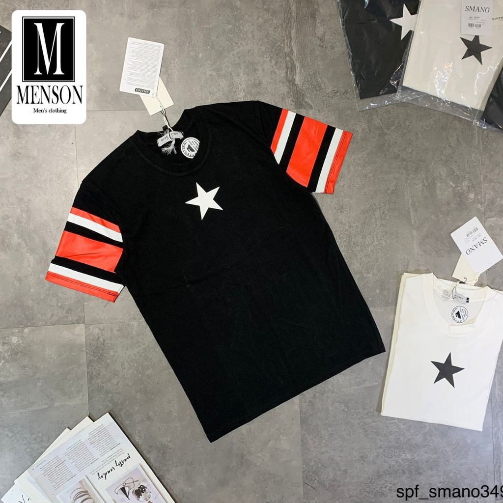 ⭐️SIÊU PHẨM⭐️Áo Phông Nam Cổ Tròn In Hình Ngôi Sao Chất Mát Mùa hè - Áo Thun Nam họa tiết đẹp MENSON M6215 | BigBuy360 - bigbuy360.vn