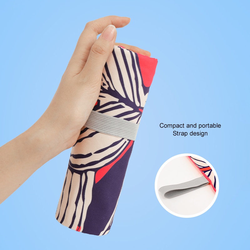 Khăn tắm CAMEL nhanh khô thiết kế tiện dụng khi đi bơi/ đi biển