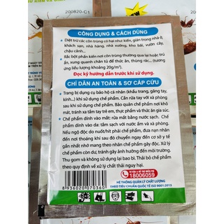 Bột phấn kiến (lẻ 50g)- Diệt trừ kiến và gián