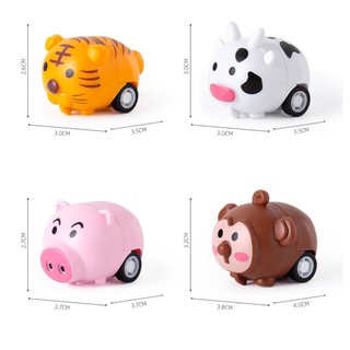 Combo 2 con thú mini chạy cót cho bé