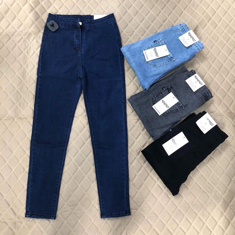 Quần jeans skinny nữ cạp cao phong cách hàn quốc _ CeCe House | BigBuy360 - bigbuy360.vn