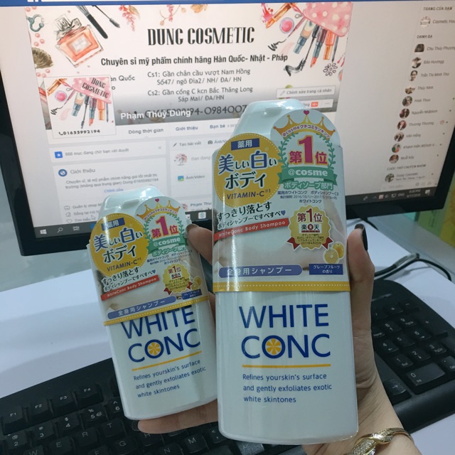 Sữa tắm White Conc Body
