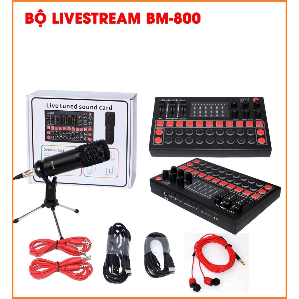 Combo Livestream BM-800