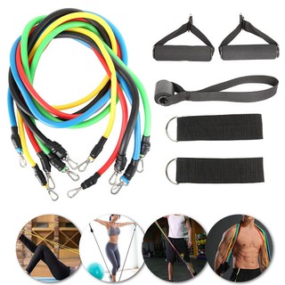 Dây tập Gym ngũ sắc ,tập gym tập thể hình móc kim loại