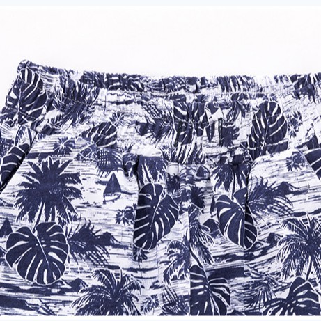 Mã QW124 quần short, quần đùi in hình cây dừa của Little Maven cho bé trai