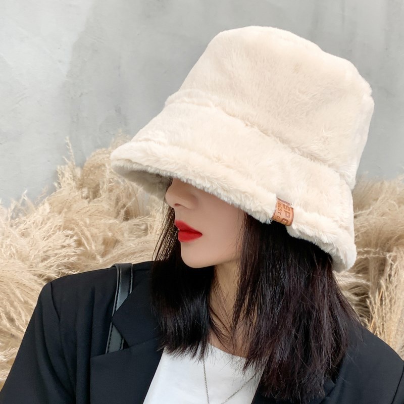 Nón Lông Vành Bucket Trơn Chất Dày Thời Trang Style Xinh L2126