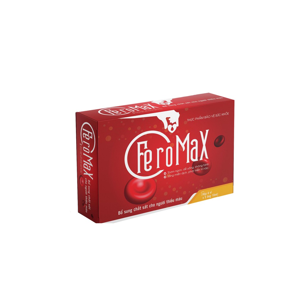 FEROMAX - Bổ sung SẮT , VITAMIN - Cải thiện tình trang thiếu Máu do thiếu Sắt - Tăng miễn dịch, phát triển trí não