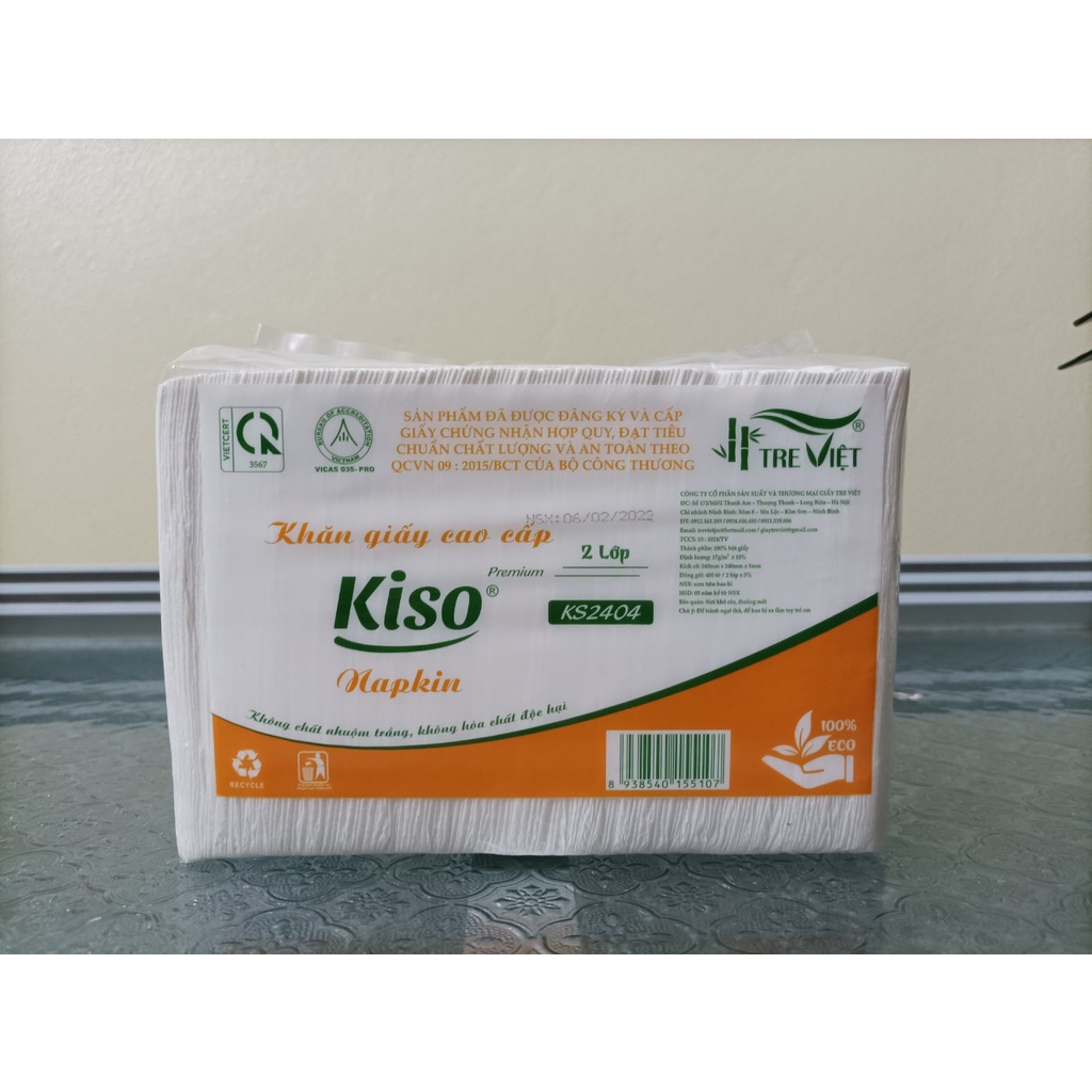 Khăn giấy cao cấp KISO size 240 x 240