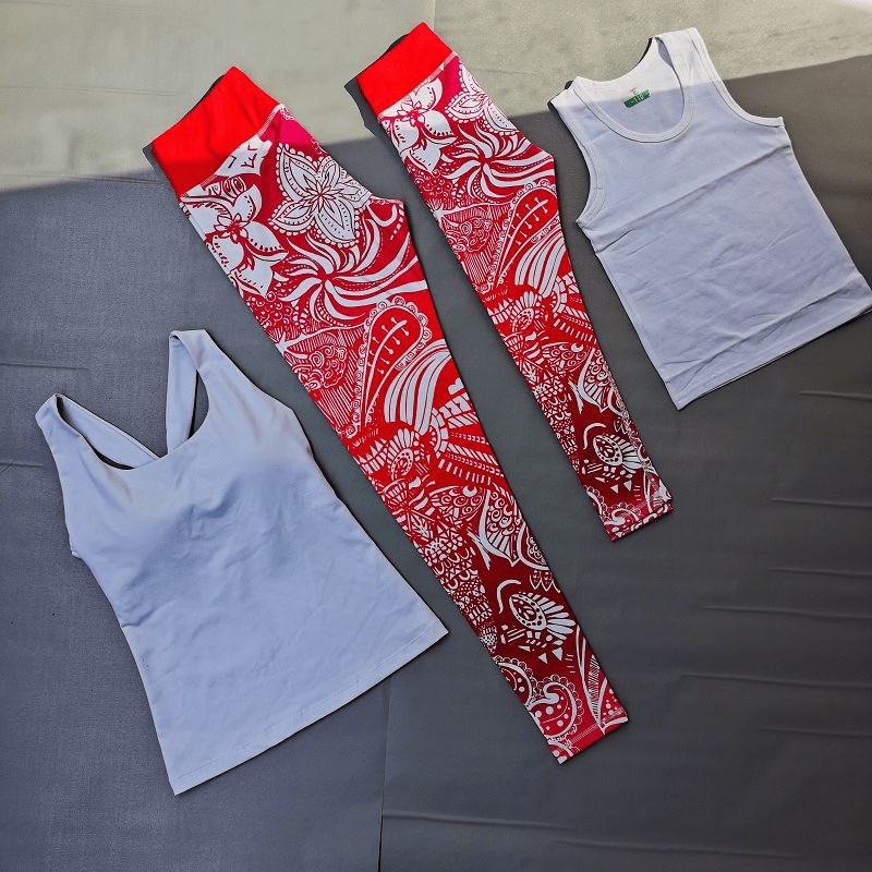 ĐỒ TẬP GYM - Quần tập gym thương hiệu MITAO cao cấp, Âu Mỹ xuyên biên giới mẹ-con gái-cha-con quần áo trẻ em yoga phù hợ