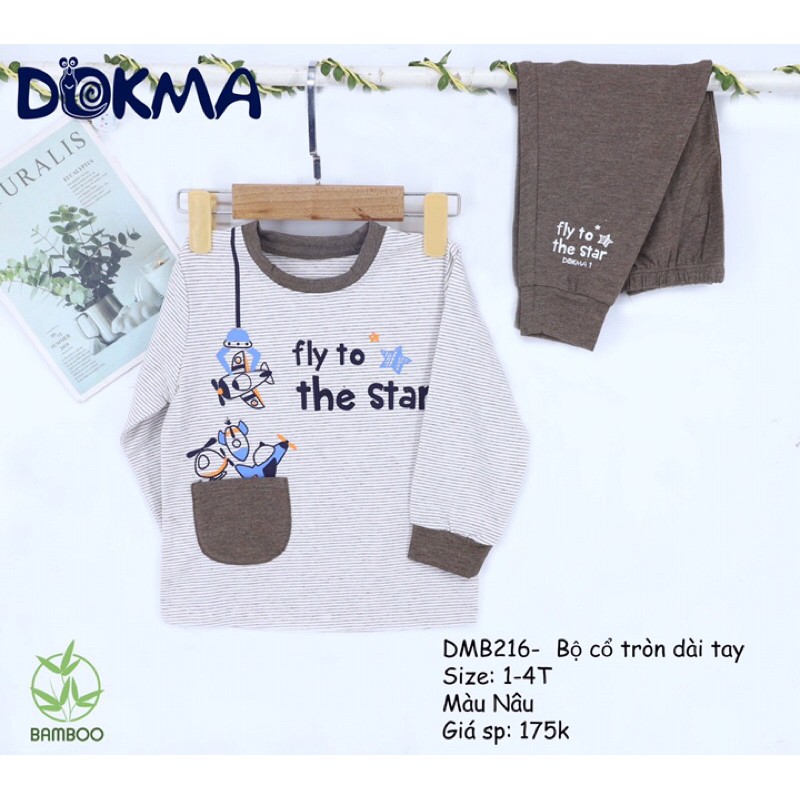 Bộ cổ tròn dài tay dokma