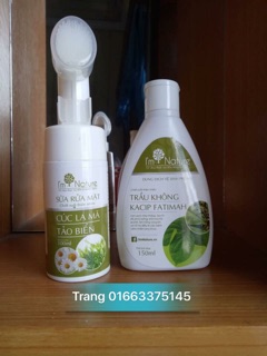 Sữa rửa mặt cúc la mã tảo biển