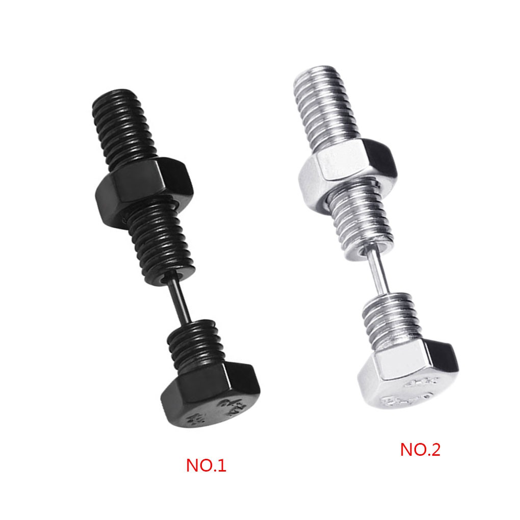 1 Khuyên Tai Bằng Thép Titan Phong Cách Halloween Cá Tính