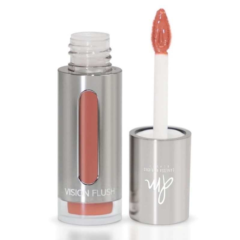 Danessa Myricks Beauty - Vision Flush “Ballet Slippers” | kem lỏng màu hoa hồng đào cho mắt, má và môi