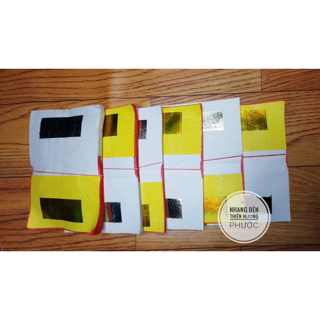 Giấy tiền Vàng bạc 2 đầu cúng giỗ dày 100g loại đẹp