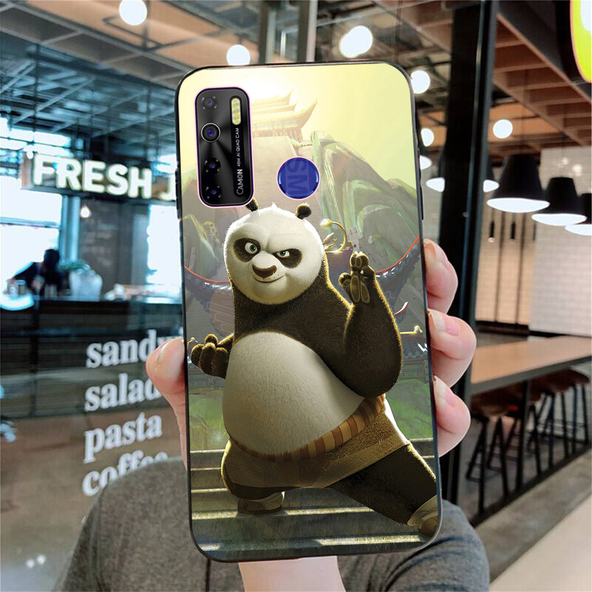 DORAEMON Ốp Lưng Điện Thoại Tecno Camon 15 / 15 Pro / 15 Air Họa Tiết Hoạt Hình