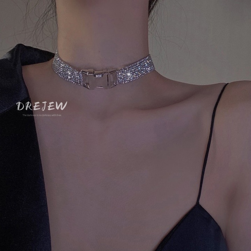 Vòng Cổ Choker Kiểu Dáng Đơn Giản Cá Tính Phong Cách Retro Dành Cho Nữ