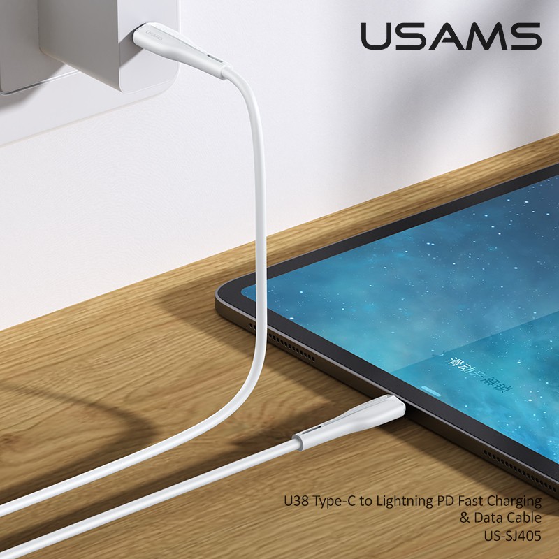 Cáp sạc nhanh Type C IP PD USAMS U38 dài 1m tiện dụng