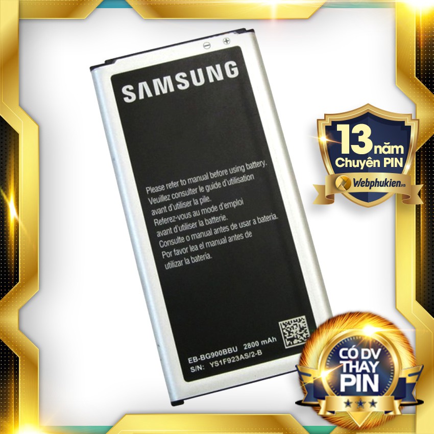 Pin Zin cho Samsung Galaxy S5 (G900) - 2800mAh