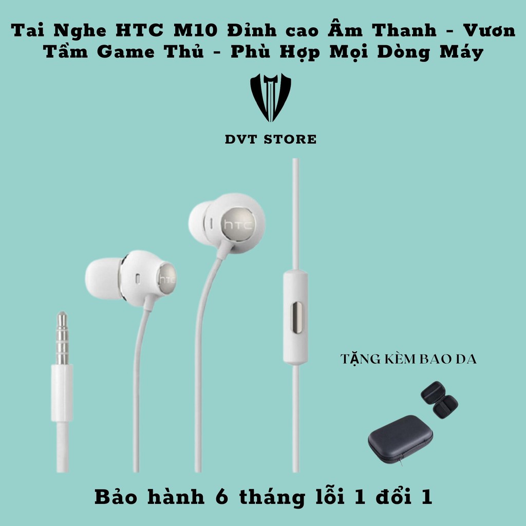 Tai Nghe HTC M10 Đỉnh cao Âm Thanh - Vươn Tầm Game Thủ - Phù Hợp Mọi Dòng Máy