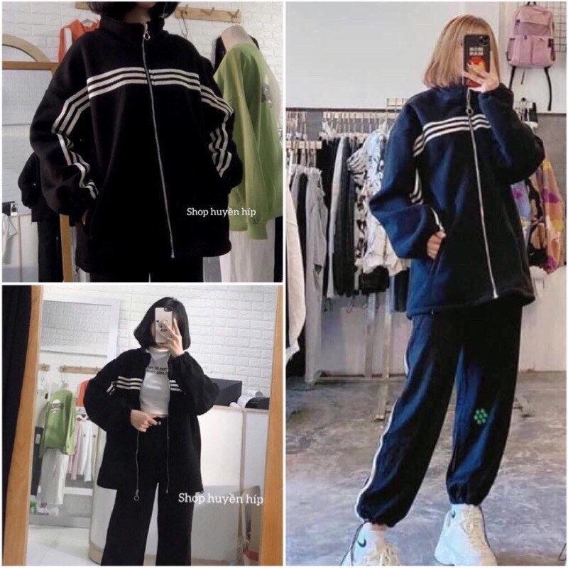 [RẺ VÔ ĐỊCH] Bộ Thể Thao 3 Sọc Rộng