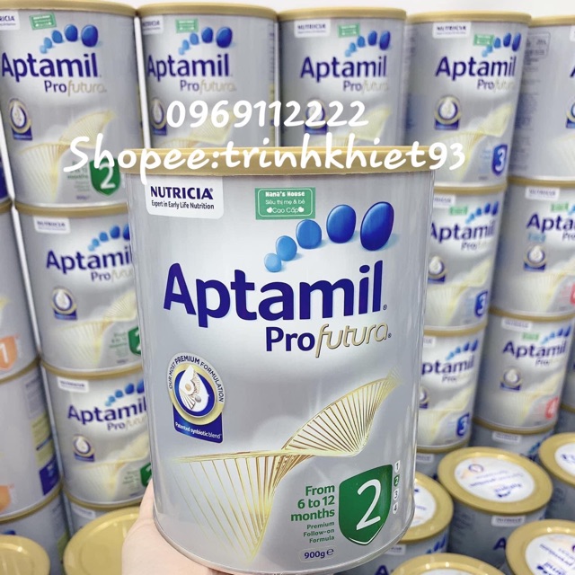 HCM- Sữa Aptamil Profutura Úc Số 1,2,3 -900gr