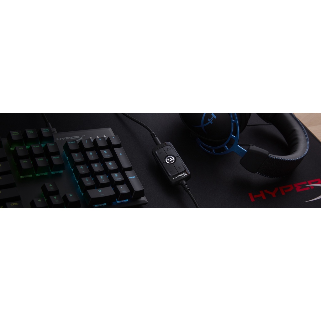 -  -  - Tai nghe HyperX Cloud Alpha S - Blue - Chính Hãng Việt Nam - Mới 100%