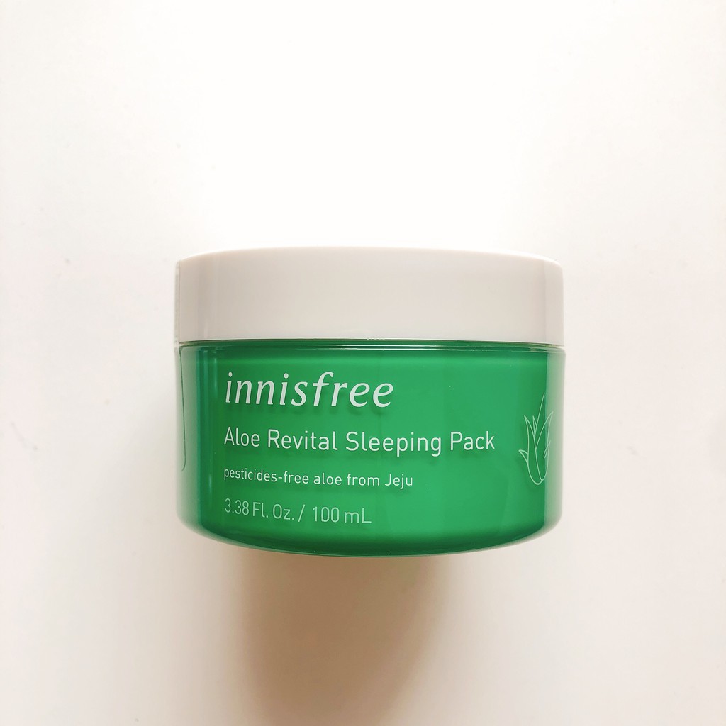 MẶT NẠ NGỦ DƯỠNG ẨM TỪ NHA ĐAM TƯƠI INNISFREE ALOE REVITAL SLEEPING PACK 100ML