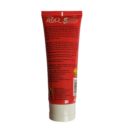 Gel tẩy tế bào chết trắng da mặt và body toàn thân LeoQ 80g