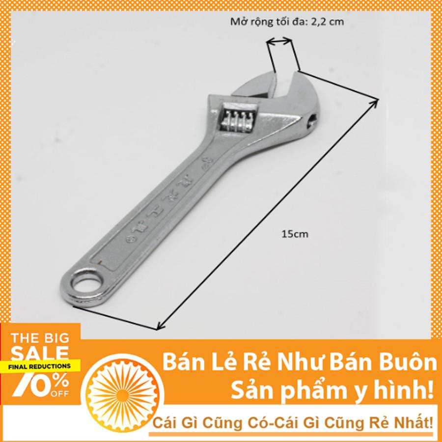 Mỏ lết mini 6inch