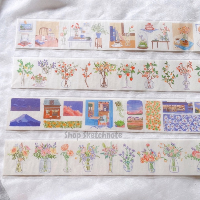 Sticker dây hoa ST097