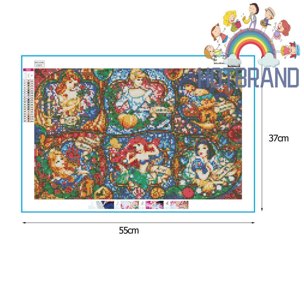 Bộ Tranh Đính Đá 5d Tự Làm Hình Phong Cảnh Độc Đáo