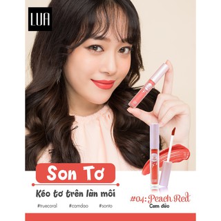 Son Tơ LUA - Màu 04 Cam Đào/ Peach Red