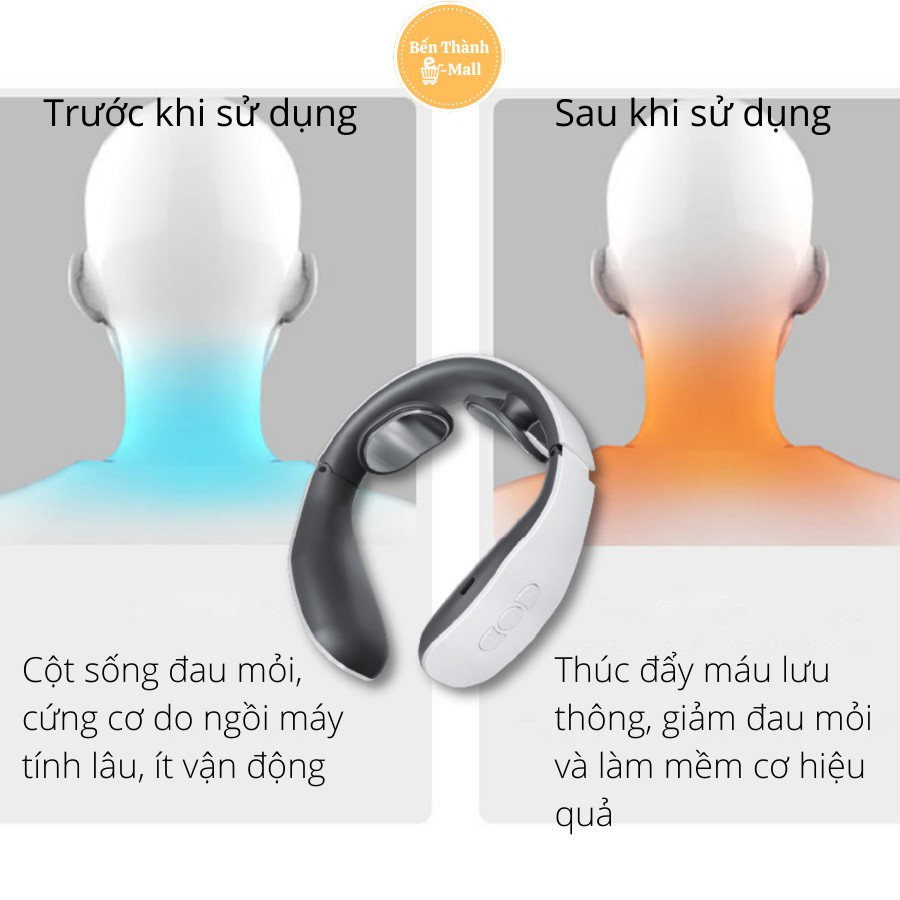 ✈️ [Freeship] Máy massage cổ Intelligent Cervical KS-996 thế hệ mới [Bản nâng cấp]