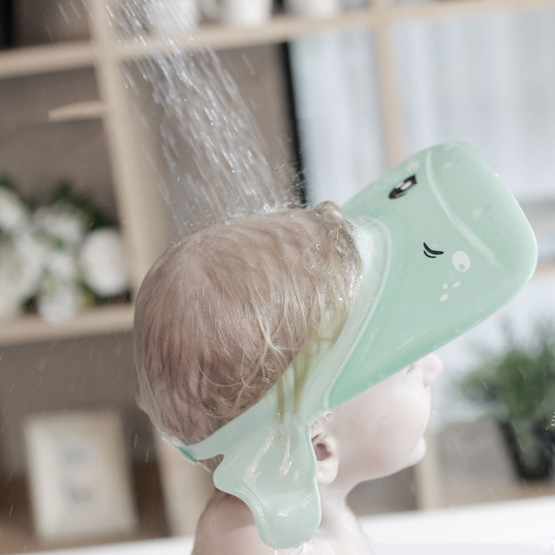 Mũ Tắm Chống Nước Bảo Vệ Đầu Có Thể Điều Chỉnh Cho Bé