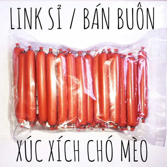 [Mã PET50K giảm Giảm 10% - Tối đa 50K đơn từ 250K] [LINK SỈ] XÚC XÍCH CHÓ MÈO 30 CÁI 5 VỊ