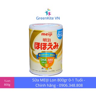 Sữa Bột MEIJI Lon 800g - Sữa Bột Nhật Bản
