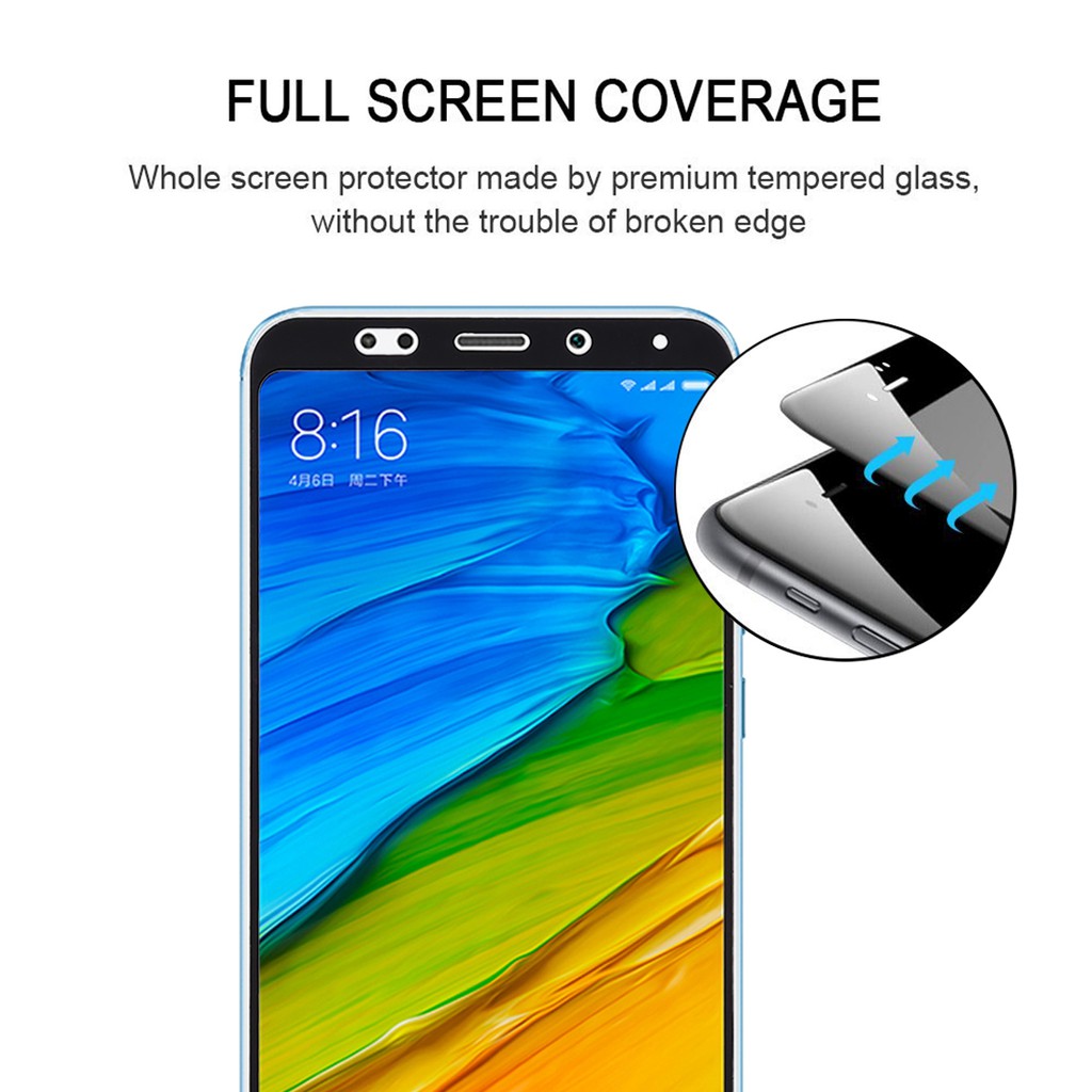 [FULL KEO] Kính Cường Lực Xiaomi Redmi 5 Plus Full Màn