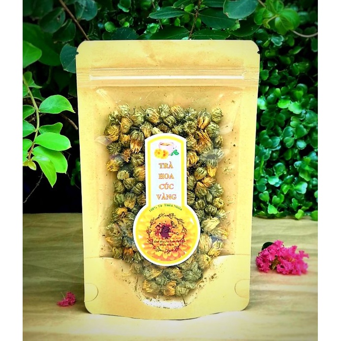 TRÀ NỤ HOA CÚC VÀNG HANDMADE NHÀ BỘT
